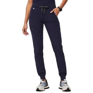FIGS Zamora jogger scrubs, navy, small petite